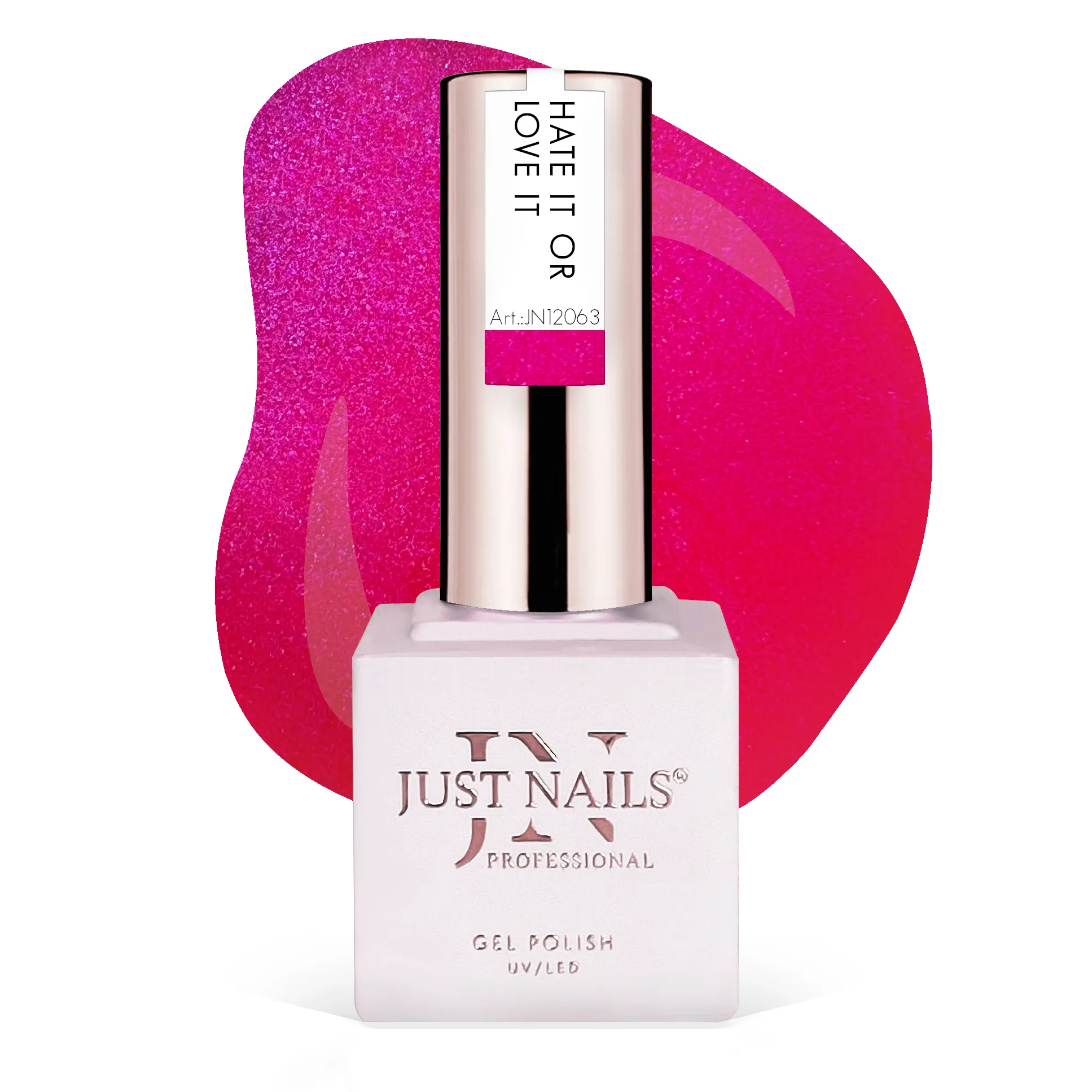JUSTNAILS Polish Color Gel - HATE IT OR LOVE IT - Polish Soak-off