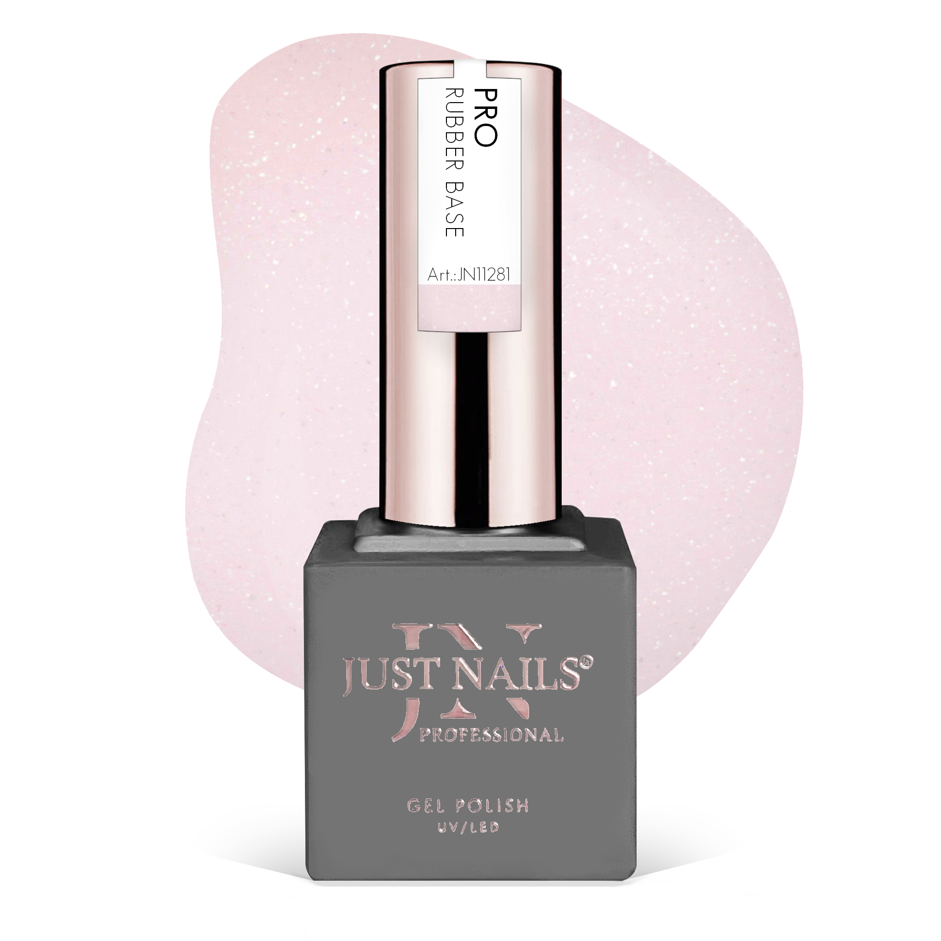 JUSTNAILS Pro Rubber Builder - SWEET MADAME - Hybrid Soak-off