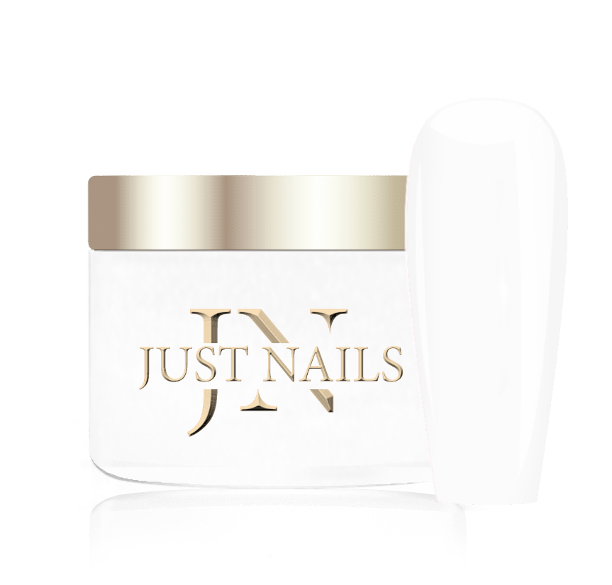 JUSTNAILS Premium Acryl Pulver - WHITE WHITE 12g