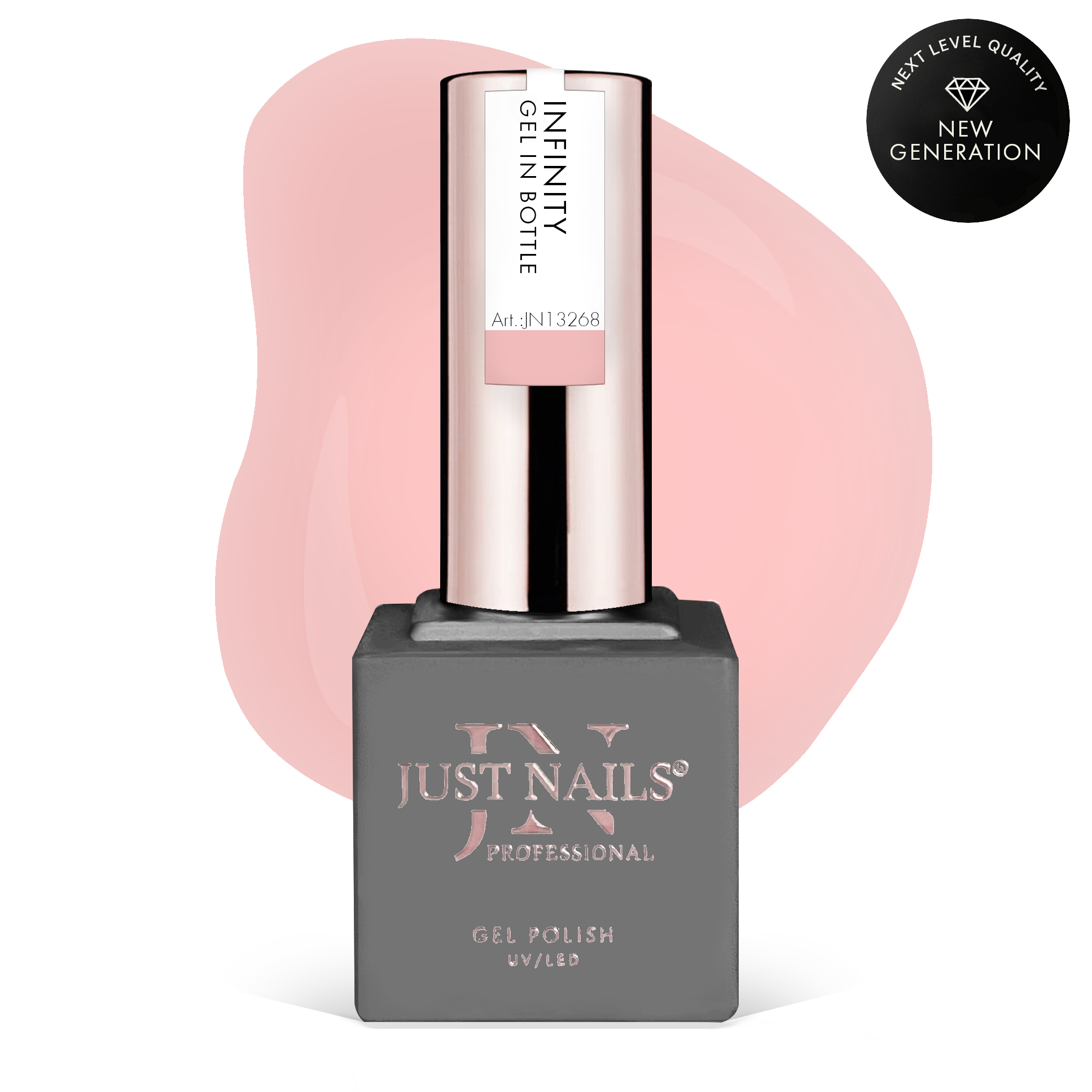  JUSTNAILS INFINITY™ Gel in Bottle - LUNAR NECTAR 