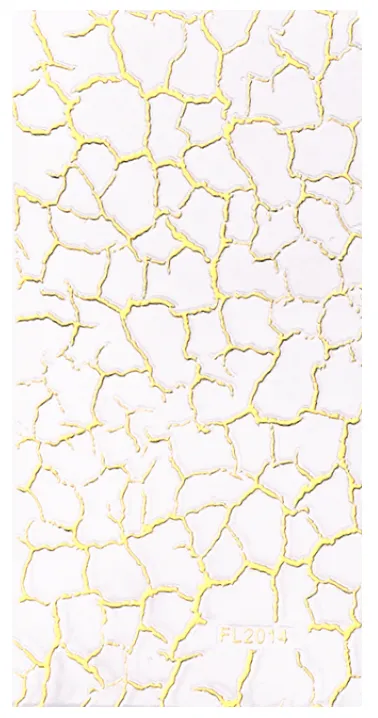 JUSTNAILS Sticker crazy abstract Lines Gold white black 2014