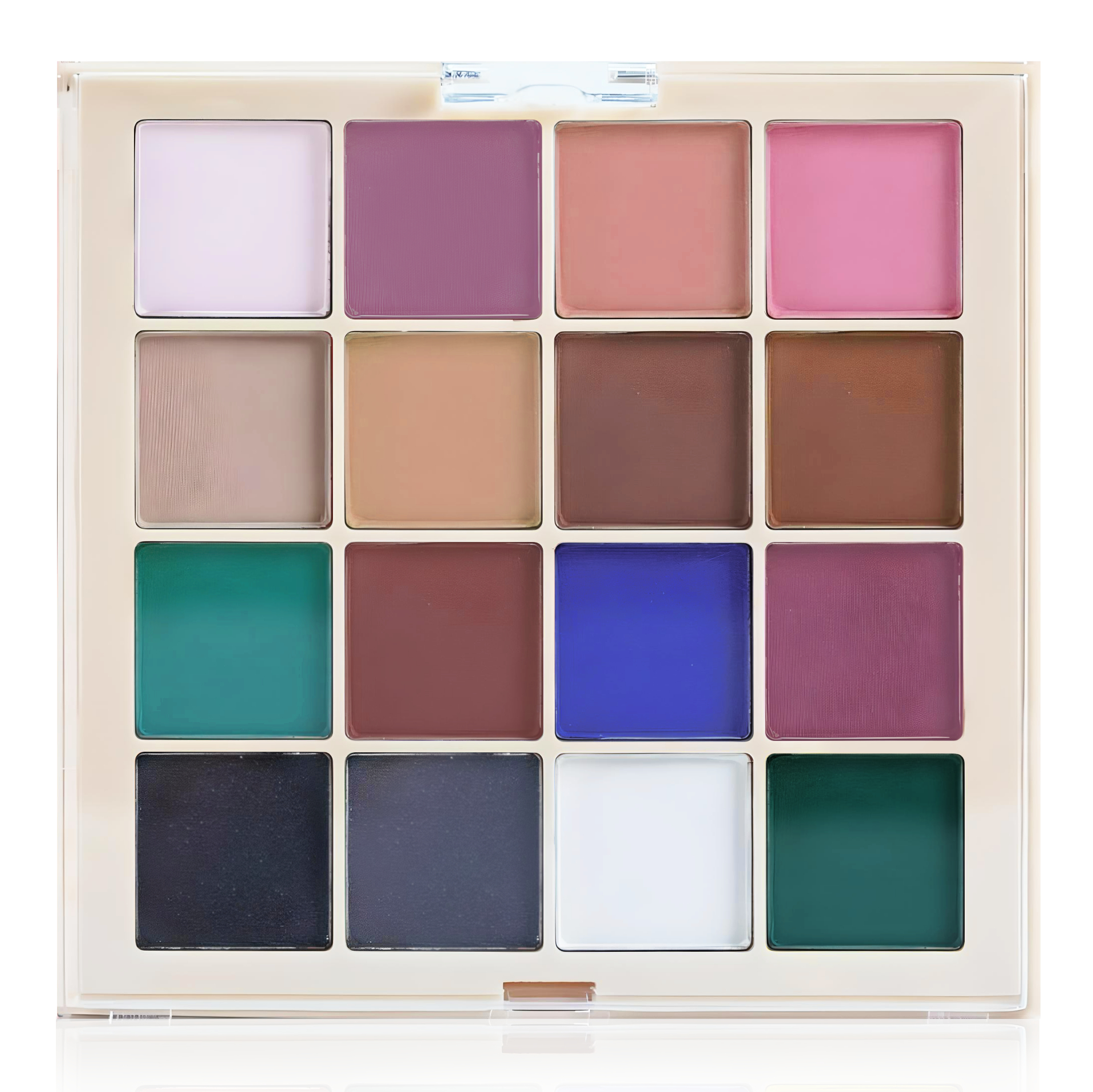 JUSTNAILS Pressed Ombre Palette 16 Colors 03