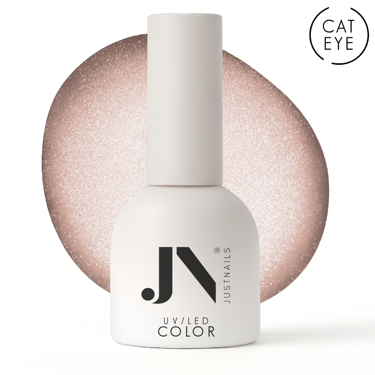 JUSTNAILS Polish Gel 5D Cat Eye - Be My Bride 