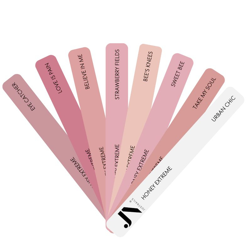  Muster Tip Swatch Labels HONEY EXTREME COLLECTION