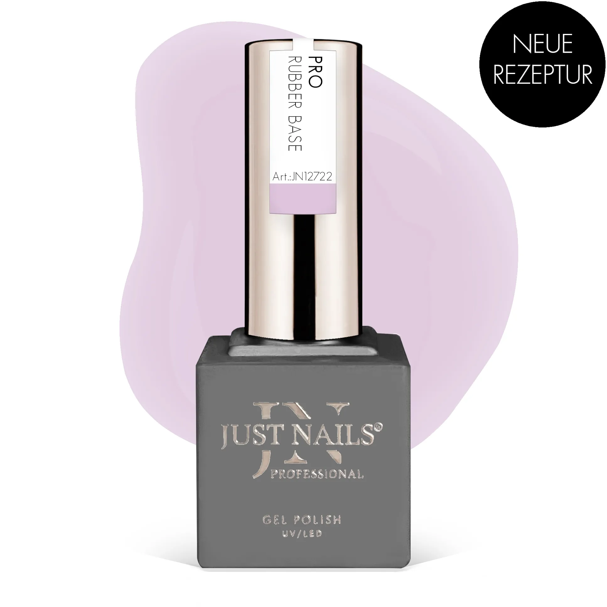 JUSTNAILS Pro Rubber Builder - MORNING DEW - Hybrid Soak-off 
