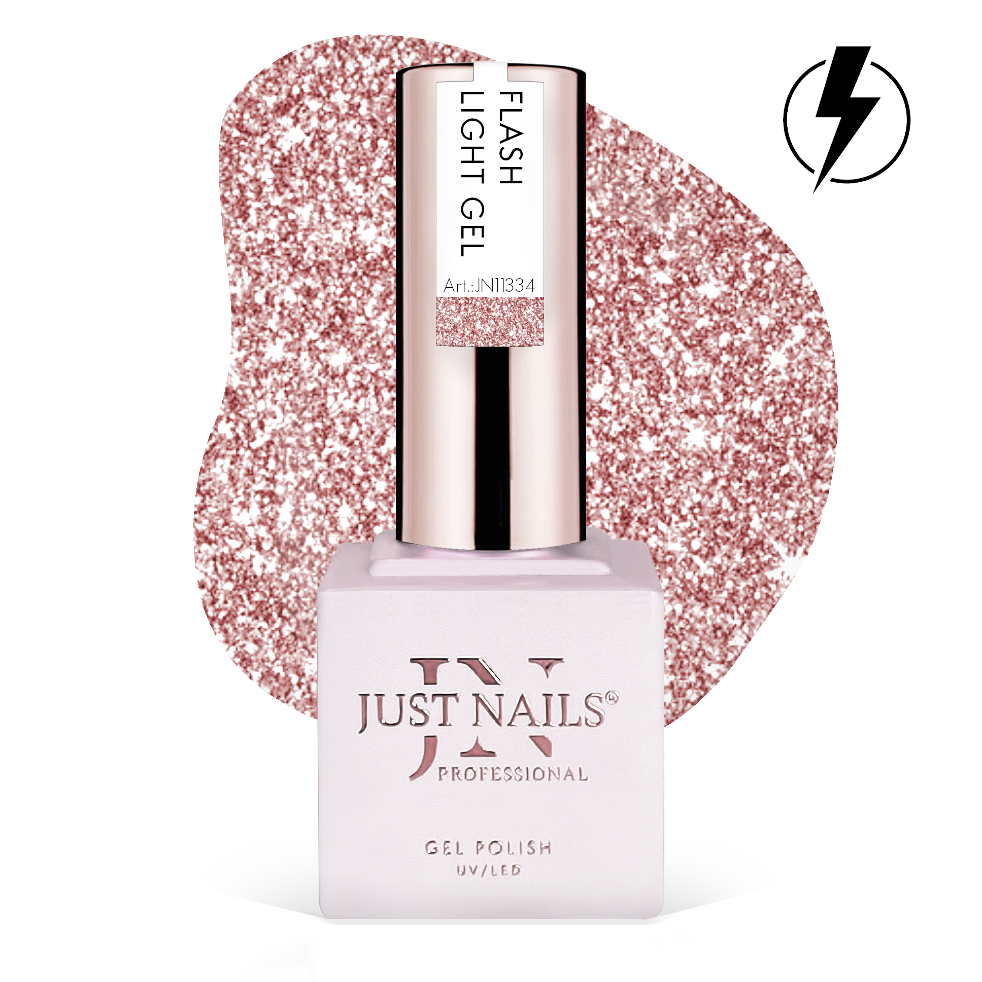 JUSTNAILS Gel Polish Color - Flash Light 14 - Soak-off