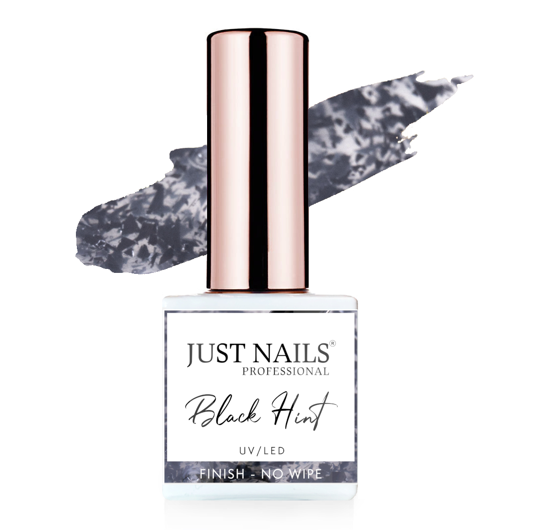 JUSTNAILS Finish no Wipe - Black Hint