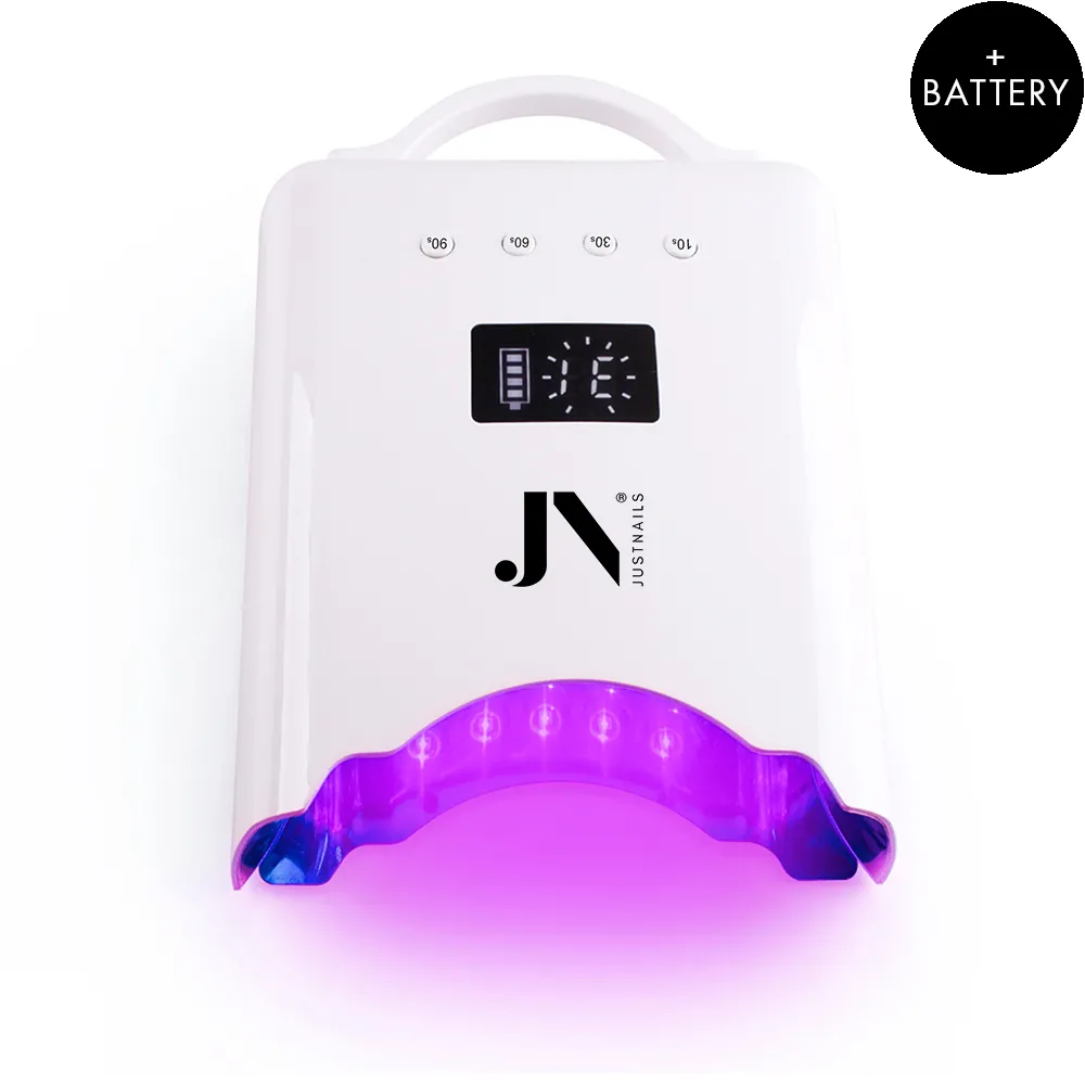 JUSTNAILS 78W Professional UV/LED Lampe White Nr. 11 + AKKU