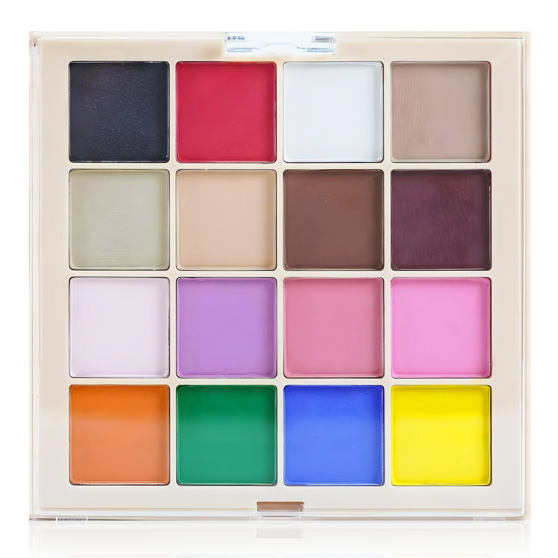 JUSTNAILS Pressed Ombre Palette 16 Colors 02