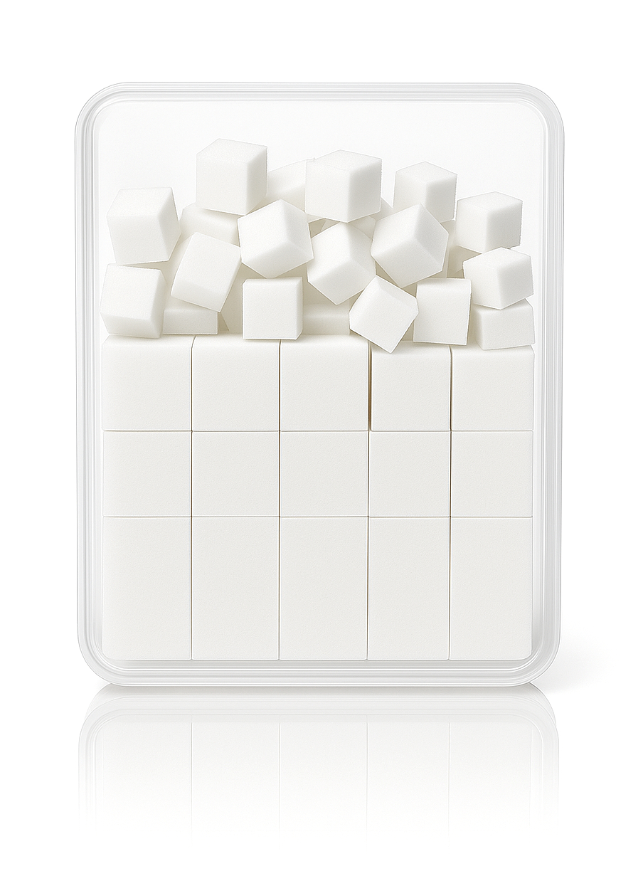  JUSTNAILS Nailartgel Ombre Gel Schwämmchen 