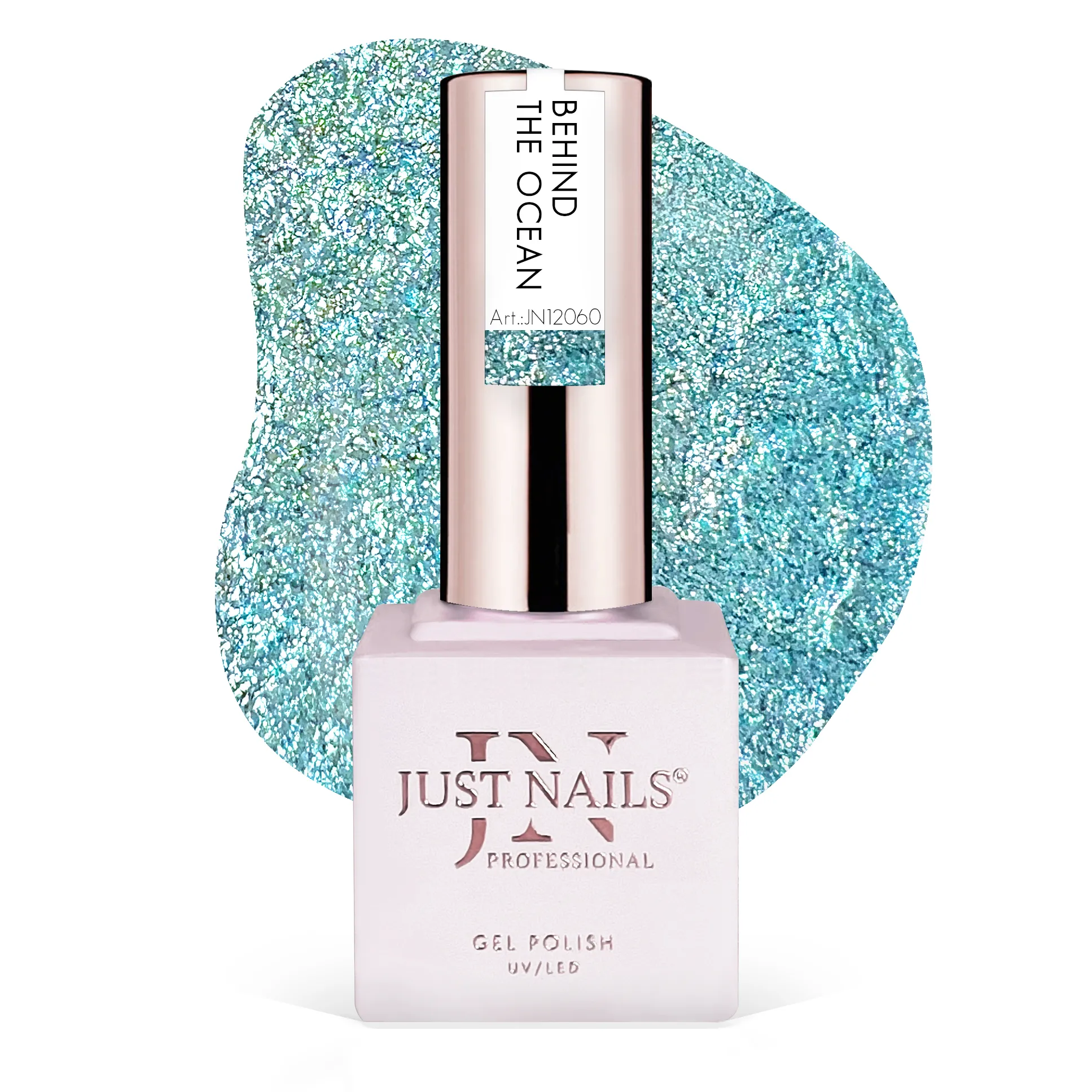JUSTNAILS Polish Color Gel - BEHIND THE OCEAN -Soak-off