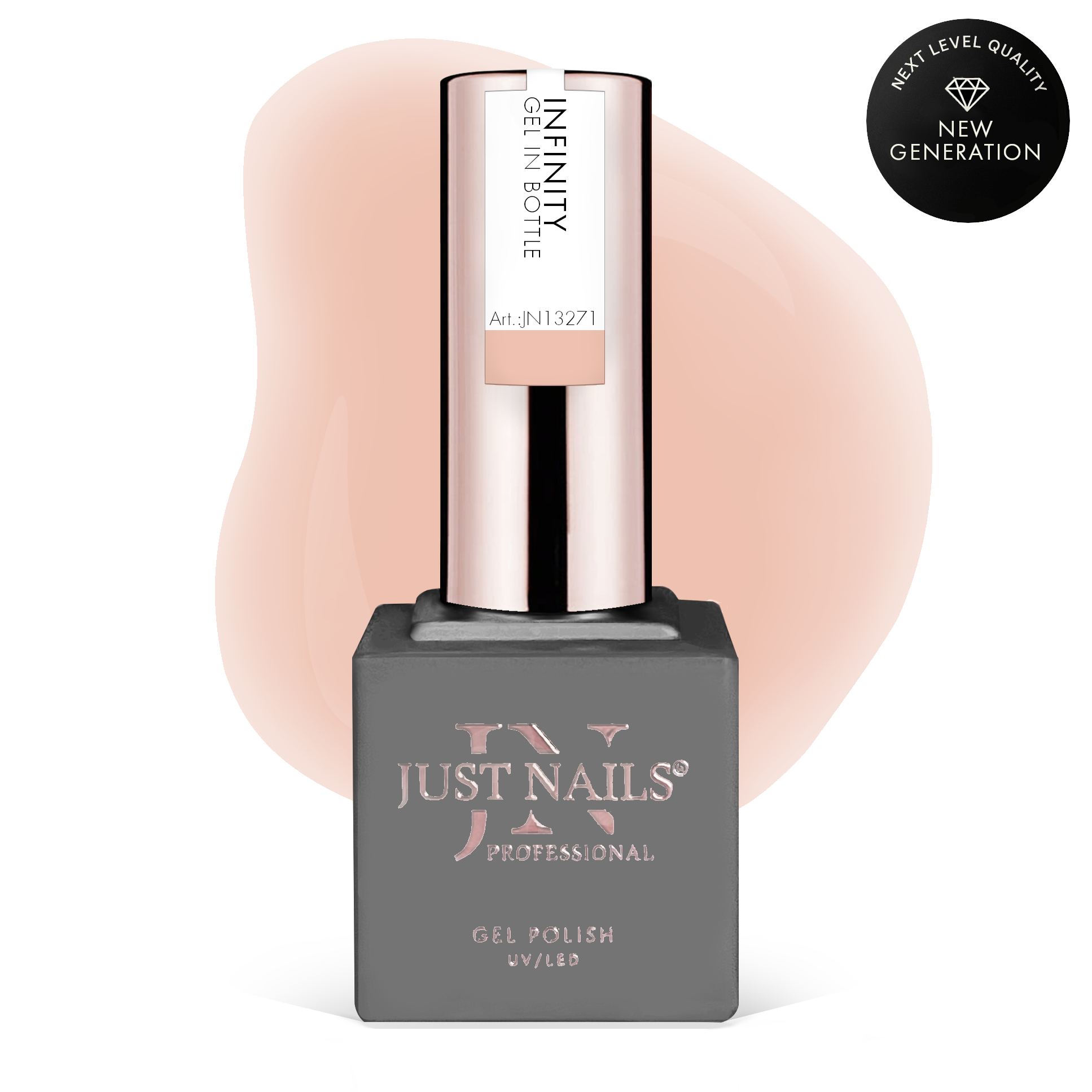  JUSTNAILS INFINITY™ Gel in Bottle - TERRACOTTA SECRETS 