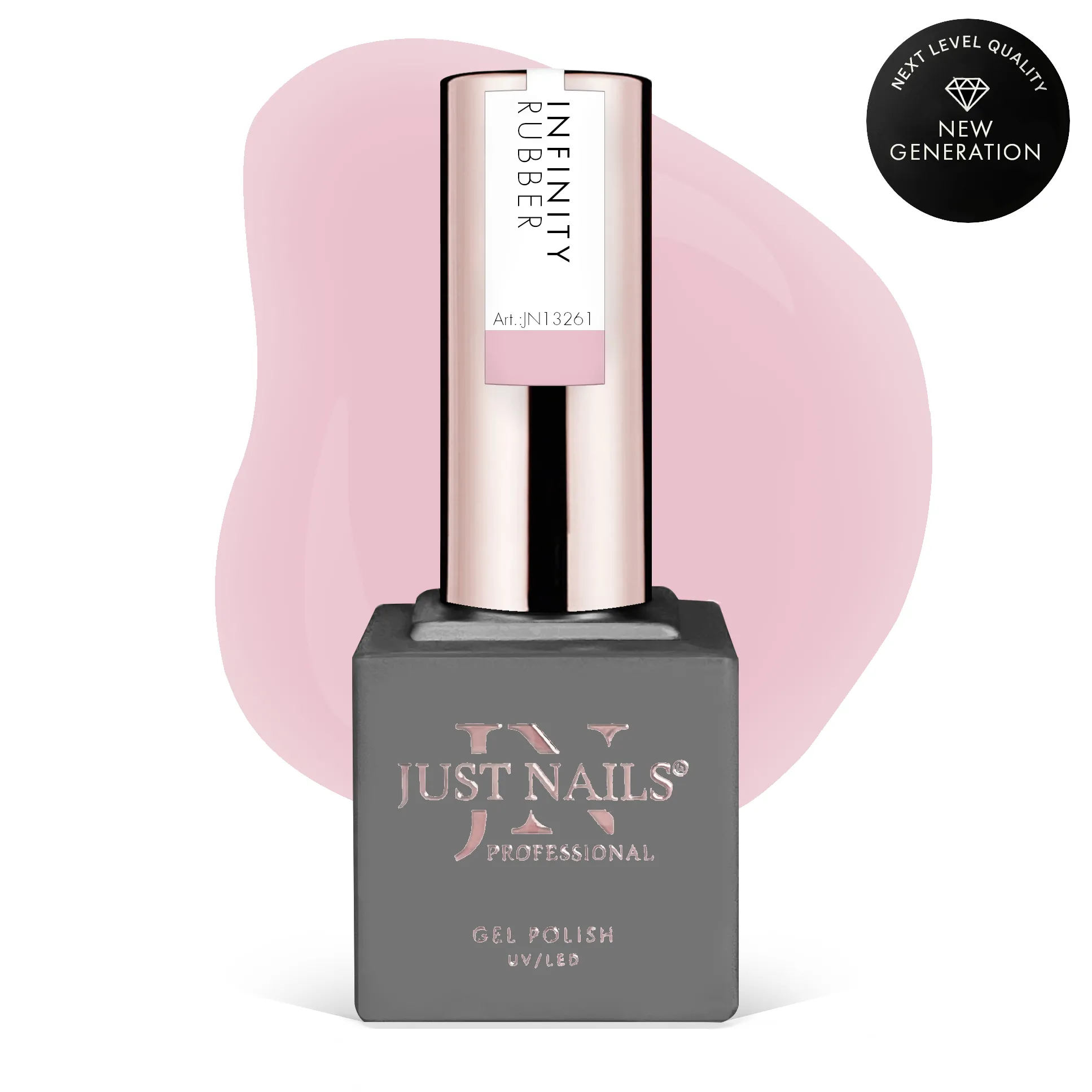 JUSTNAILS Rubber Gel INFINITY™ BASE - DREAM FILTER