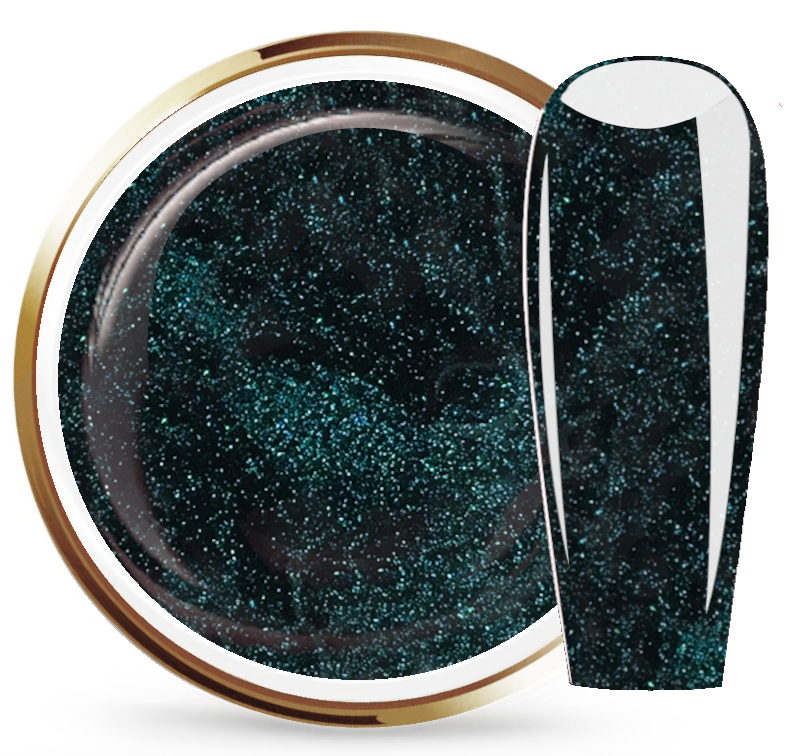 JUSTNAILS Farbgel Black Wonder