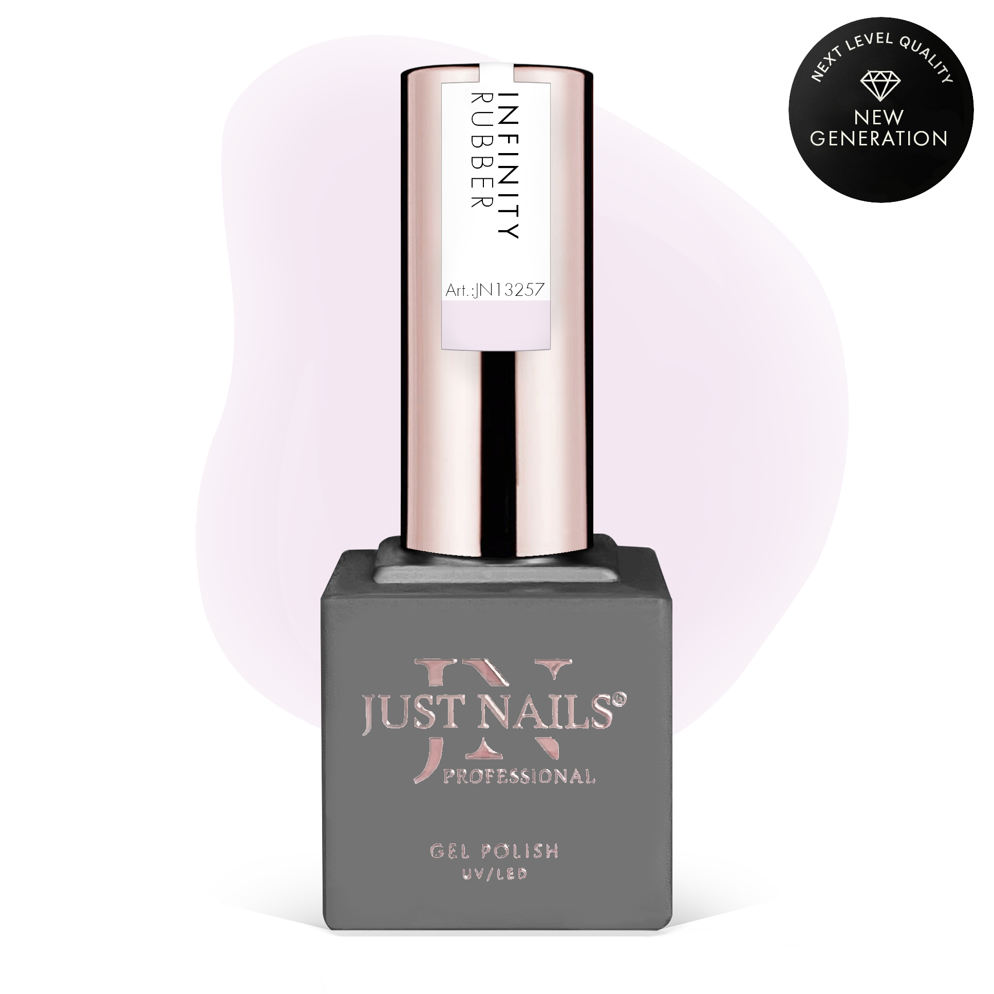  JUSTNAILS Rubber Gel INFINITY™ BASE - GLOWMANCE 