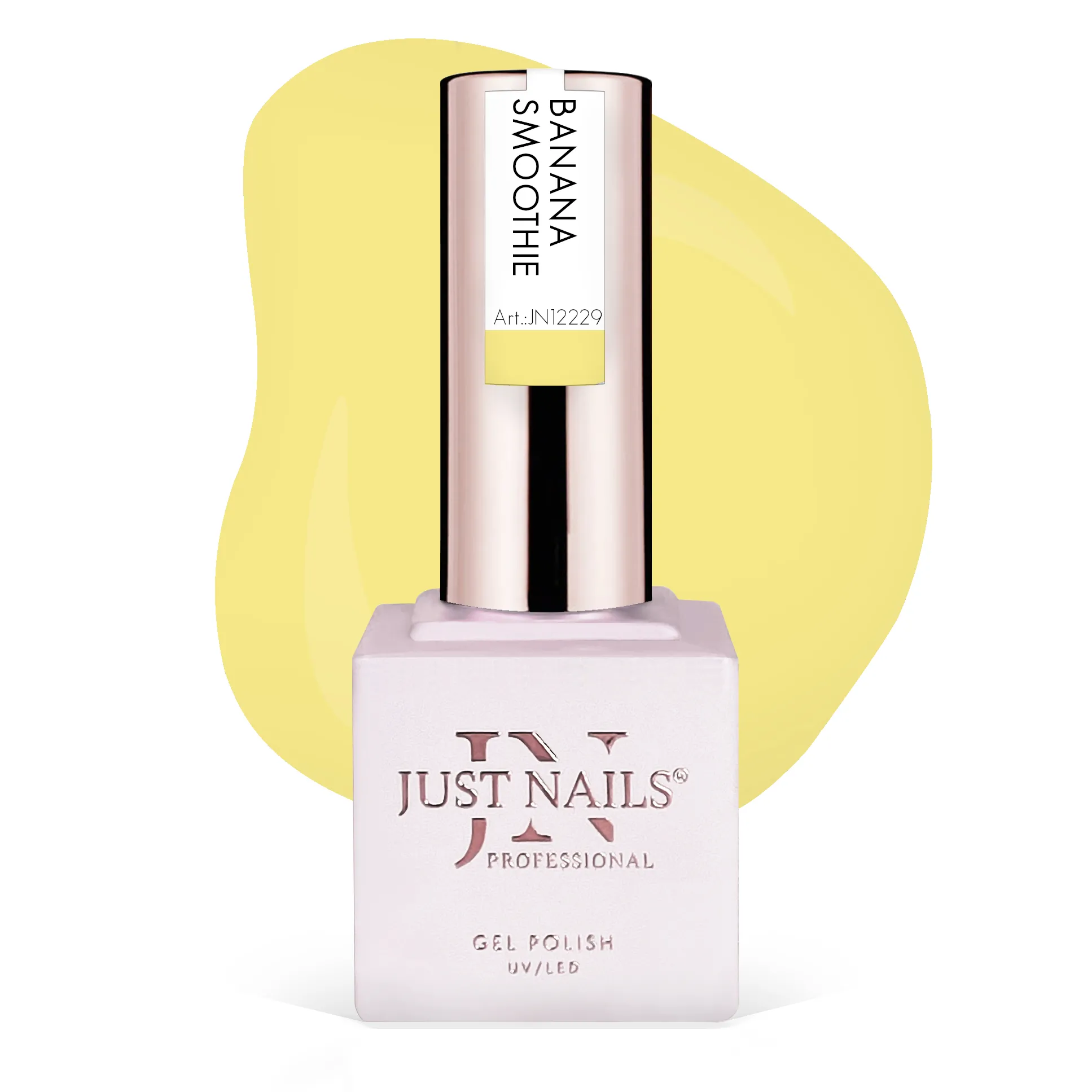 JUSTNAILS Polish Color Gel - BANANA SMOOTHIE - Soak-off