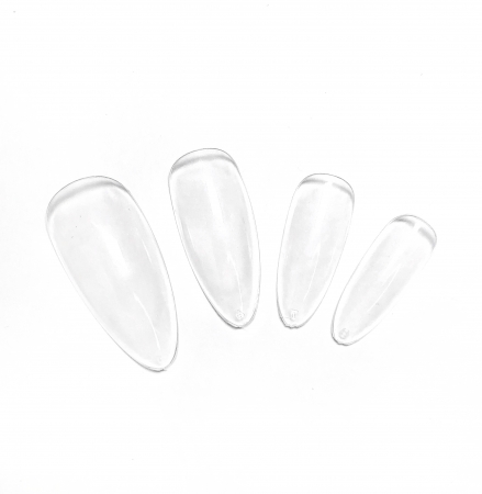 JUST PRESS - Kurze Mandel Fullcover Press On Tips Nails